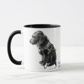Entretenez la tasse 2 de chien (Gauche)