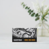 Entretien, Construction, Carte de visite Handyman (Debout devant)