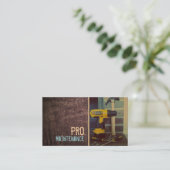 Entretien, Construction, Carte de visite Handyman (Debout devant)