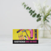 Entretien, construction, Carte de visite Handywoma (Debout devant)