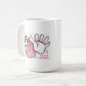 ENTRETIEN DANS LA TASSE DE CAFÉ DE MAIN (Devant gauche)