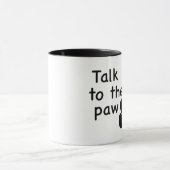 Entretien dans la tasse de patte (Centre)