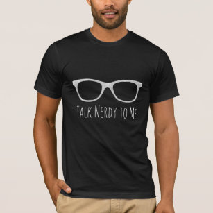 Entretien de geek ringard à moi T-shirt noir nerd