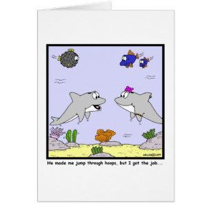 Entrevue d'emploi : Bande dessinée de dauphin