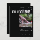 Entrez dans le Carte pour notes de la rivière - Ca (Devant / Derrière)