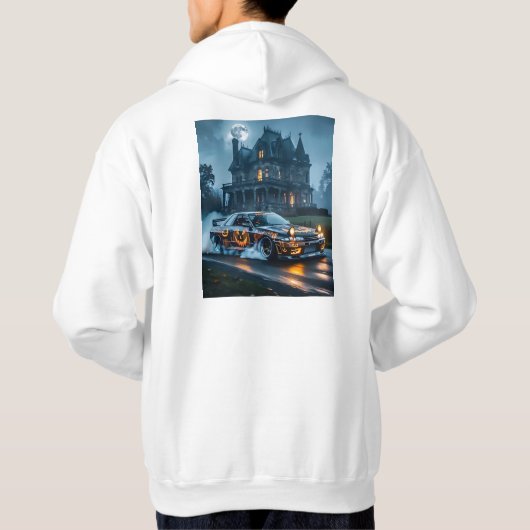 Entrez dans l'esprit d'Halloween avec ce sweat - s (Dos)