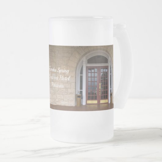 Entrez Si Vous Osez Froid Verre Beer Mug (Devant droit)