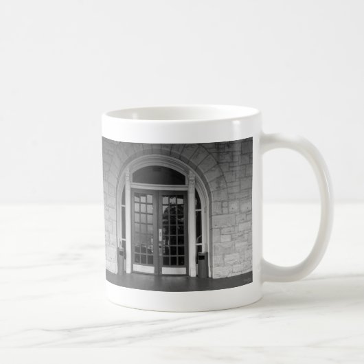 Entrez Si Vous Osez Gris Café Mug (Droite)