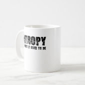 Entropie Koffiemok (Voorkant links)