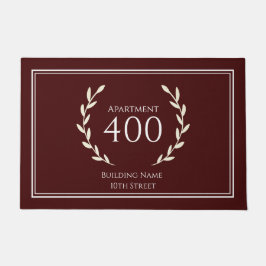 Entryway Deurmat - huisnummer en appartement