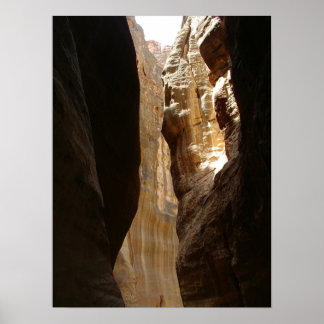 Entryway to Petra Poster