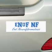 eNuF NF Bumpersticker (Op auto)