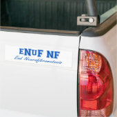 eNuF NF Bumpersticker (Op Truck)