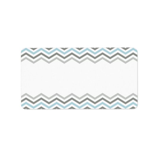 ENVELOP ADRESETIKETTEN :: chevron1 3 Etiket (Voorkant)
