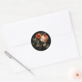 ENVELOPE SEAL : NOG LEVEN : ELIAS VAN DEN BROEK RONDE STICKER (Envelop)