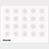 ENVELOPE SEAL STICKER : BABY BUNNEN (Vel)