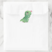 ENVELOPE SEAL STICKER : BABY DINOSAUR (Sac)
