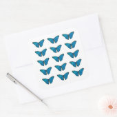 ENVELOPE SEAL STICKER : BLEU BUTTERFLY (Enveloppe)