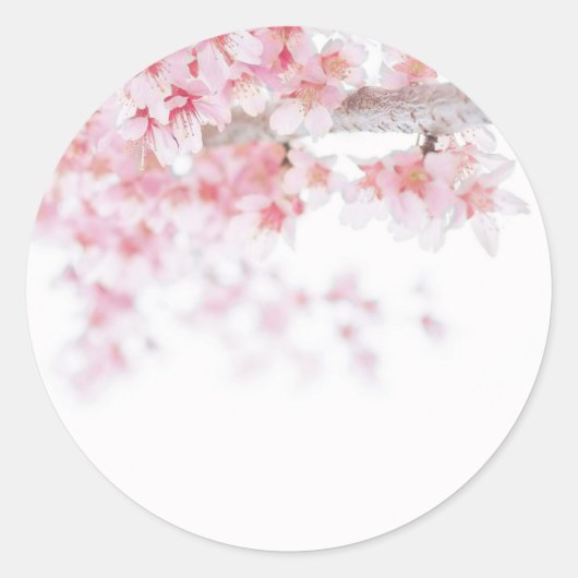 ENVELOPE SEAL STICKER : CHERRY BLOSSOM (Devant)