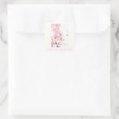 ENVELOPE SEAL STICKER : CHERRY BLOSSOM BRANCH (Tas)