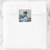 ENVELOPE SEAL STICKER : HOKUSAI : LA VAGUE (Sac)