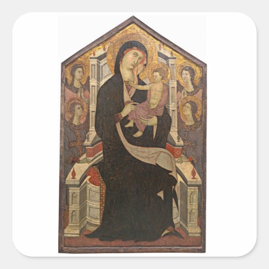 ENVELOPE SEAL STICKER MADONNA & ENFANT : 1320 (Devant)