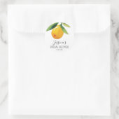 Envelope verzegelt Lemon Citrus Favor Stickers (Tas)