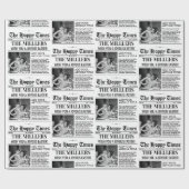 Enveloppe cadeau de Pâques personnalisée, papier d (Plat)