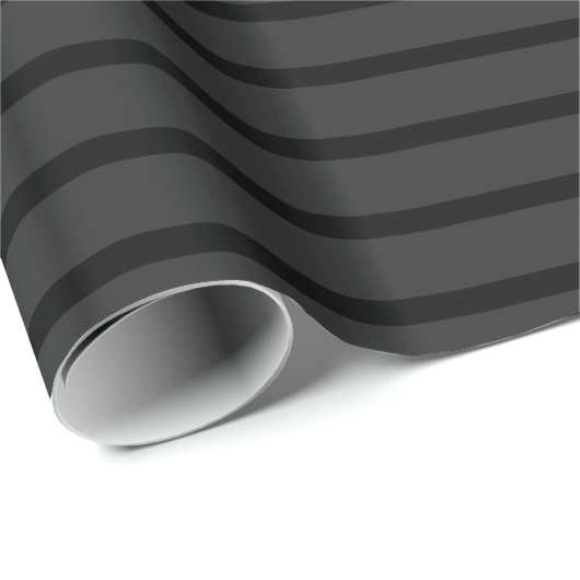 Enveloppe cadeau noir et gris - papier papier papi (Coin rond)