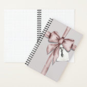 Enveloppé dans un carnet arc rose (À l'intérieur)