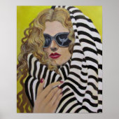 Enveloppé dans une serviette de plage / Poster (Devant)