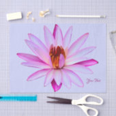 Enveloppe de cadeau bleue de papier de soie de (Artisanat)