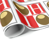 Enveloppe de cadeau de papier d'emballage de (Coin rond)