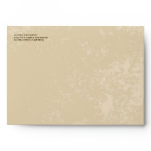 Enveloppe de mariage de vignoble (texture parchemi