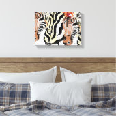 Enveloppe de toile /Zebras (Insitu(Chambre))