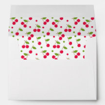 Enveloppe en cerisier