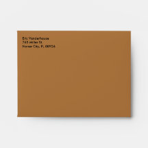 Enveloppe Kraft A2 Brown Recyclée pour cartes post