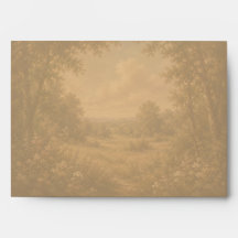 Enveloppe Romantique Vintage 5X7