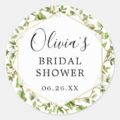 Enveloppe verte Woodland Favoriser les autocollant (Devant)