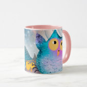 Enveloppement amusant de la boue - Mug Amoureux de (Devant droit)