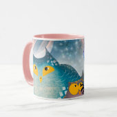 Enveloppement amusant de la boue - Mug Amoureux de (Devant gauche)