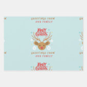 Enveloppement de feuilles plats en papier Jeu de 3 (Devant 3)