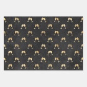 Enveloppement de feuilles plats en papier Jeu de 3 (Devant 2)