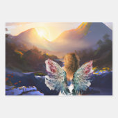 Enveloppement de soleil espéré Papier plat série d (Devant 3)