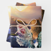 Enveloppement de soleil espéré Papier plat série d (En situation)