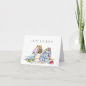 Enveloppement Présente une carte d'anniversaire ca (Devant)