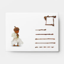 Enveloppen met boomkorren