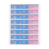 Envelopper autour du Étiquette de adresse, classiq (Feuille)