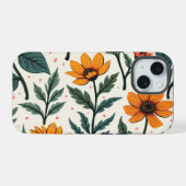 Envelopper avec des fleurs (Verso Horizontal)