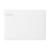 Envelopper Brown autour du Étiquette (Devant)